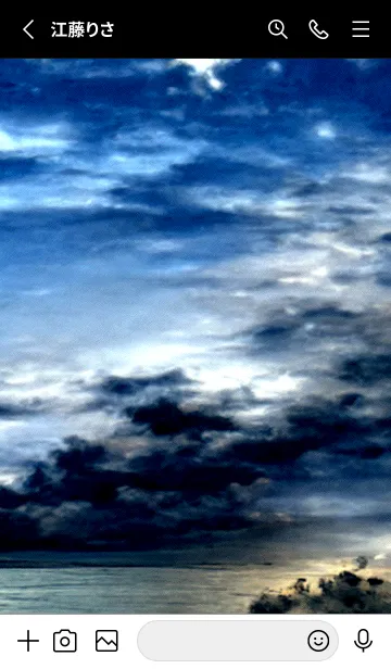 [LINE着せ替え] 夜の月 月の海 #DlJ_25。の画像2