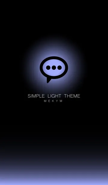[LINE着せ替え] SIMPLE LIGHT ICON-GRADATION 36の画像1