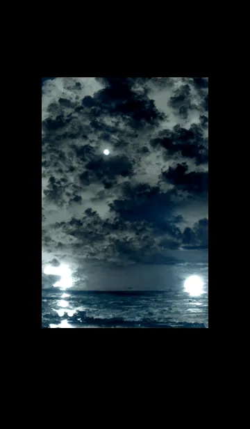 [LINE着せ替え] 夜の月 月の海 #DlK_1。の画像1