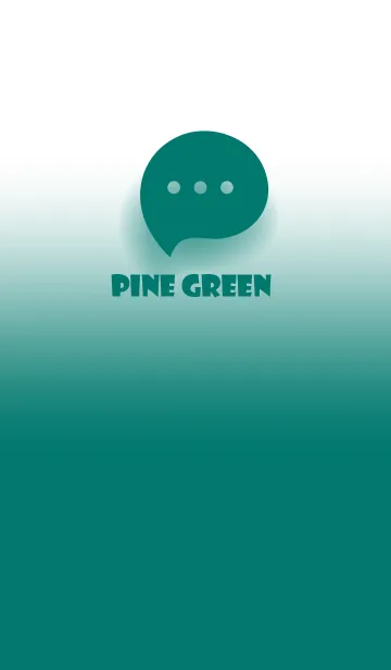 [LINE着せ替え] Pine Green & White Theme V.3 (JP)の画像1