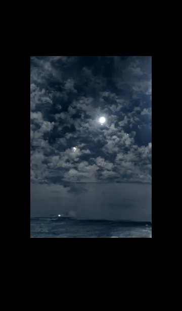 [LINE着せ替え] 夜の月 月の海 #DlJ_219。の画像1