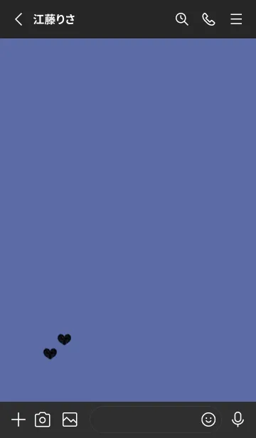 [LINE着せ替え] ねこハート(くすみ3-06)の画像2