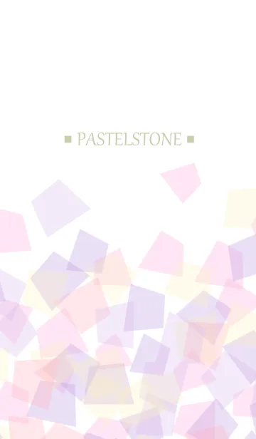 [LINE着せ替え] Pastel Stone.の画像1