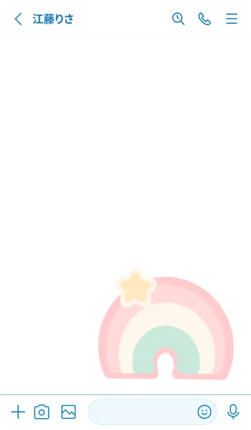 [LINE着せ替え] Lovely unicorn theme 2の画像2