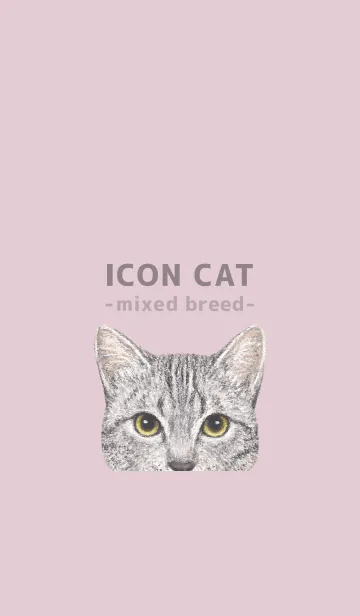 [LINE着せ替え] ICON CAT - ミックス - PASTEL PK/18の画像1