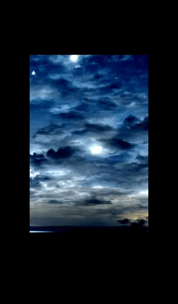[LINE着せ替え] 夜の月 月の海 #DlK_11。の画像1