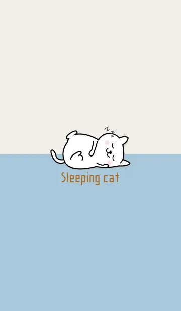 [LINE着せ替え] I am a Sleeping cat 95の画像1