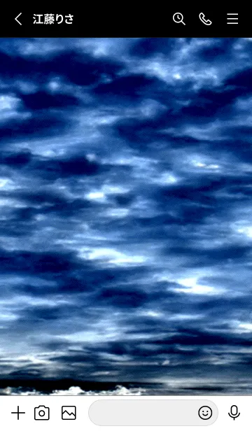 [LINE着せ替え] 夜の月 月の海 #DlK_7。の画像2