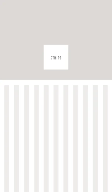 [LINE着せ替え] Simple stripe / Brownの画像1