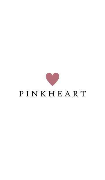 [LINE着せ替え] PINK HEART WHITE - 15 -の画像1