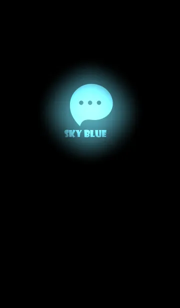 [LINE着せ替え] Sky Blue Light Theme V3 (JP)の画像1