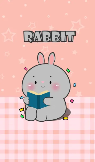 [LINE着せ替え] I Love U Cute Rabbit Theme (JP)の画像1