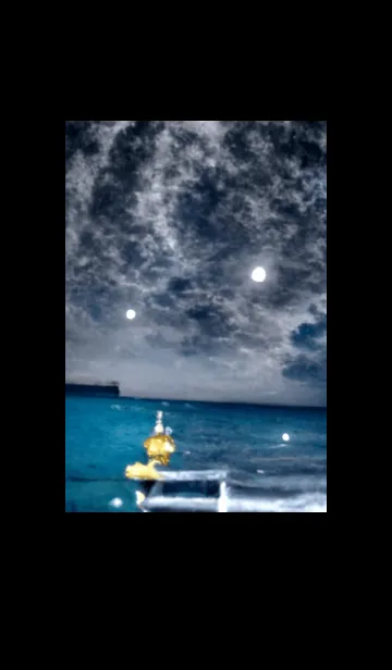 夜の月 月の海 #DlK_23。の着せ替えメイン画像