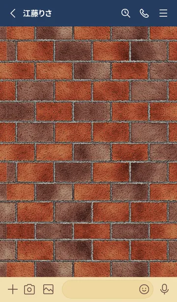 [LINE着せ替え] Brick Wall 31の画像2
