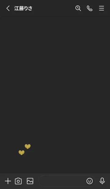 [LINE着せ替え] ねこハート(くすみ4-03)の画像2