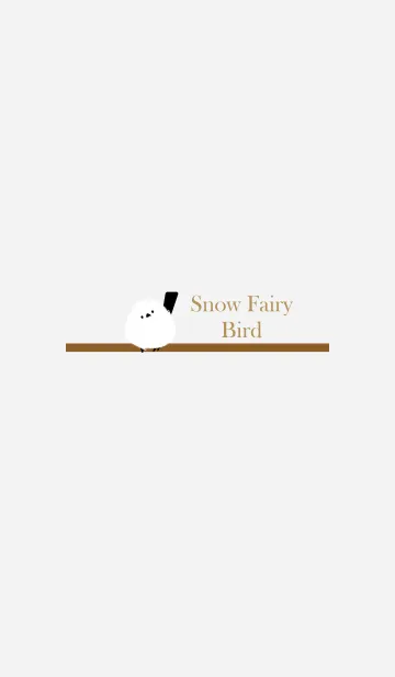 [LINE着せ替え] Snow Fairy Bird...58の画像1