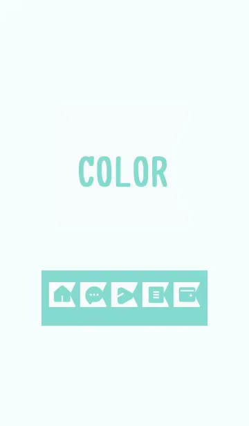 [LINE着せ替え] green color O28の画像1