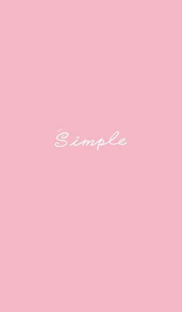 [LINE着せ替え] Simple Color J-Pink (Pi5)の画像1