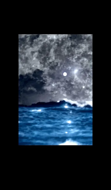 [LINE着せ替え] 夜の月 月の海 #Dll_8。の画像1