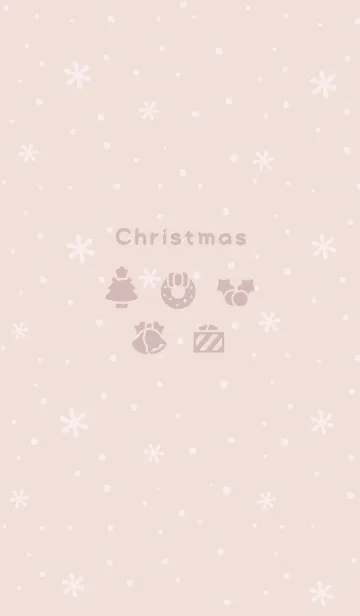 [LINE着せ替え] クリスマス2<ピンク>の画像1