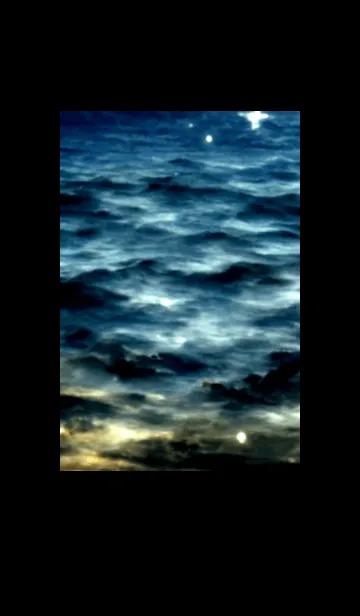 [LINE着せ替え] 夜の月 月の海 #Dll_26。の画像1
