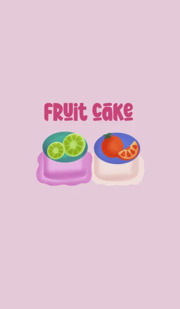 [LINE着せ替え] Fruit cakeの画像1