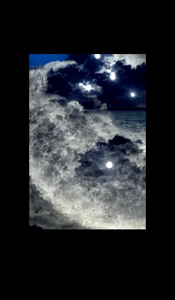 [LINE着せ替え] 夜の月 月の海 #Dll_17。の画像1