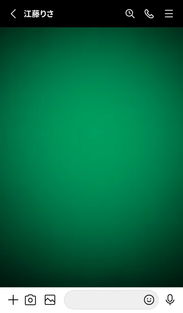 [LINE着せ替え] Shamrock  Green Light Theme V3 (JP)の画像2