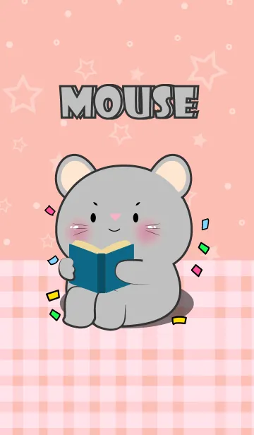 [LINE着せ替え] I Love U Cute Mouse Theme (JP)の画像1