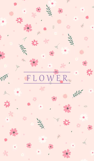 [LINE着せ替え] MANY FLOWERS PINK 45の画像1