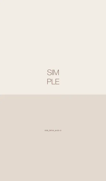 [LINE着せ替え] 006_24_ブラウン2-3の画像1