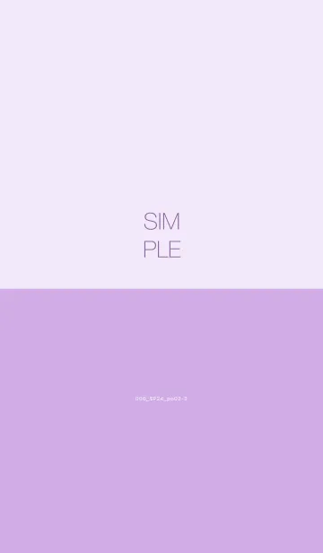 [LINE着せ替え] 006_24_パープル2-3の画像1