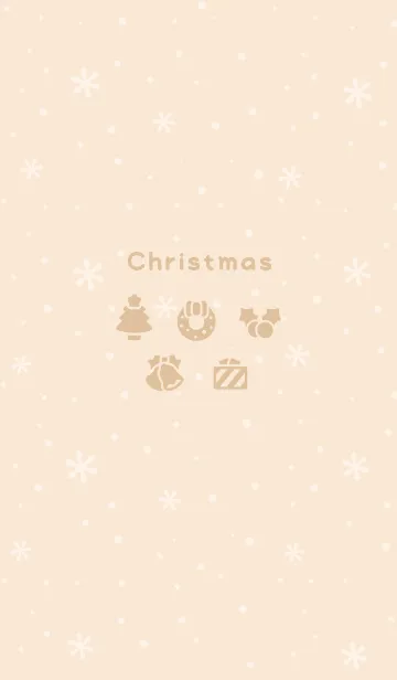 [LINE着せ替え] クリスマス2<オレンジイエロー>の画像1