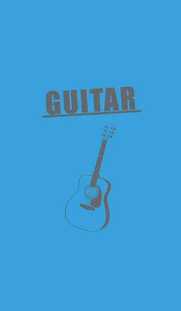 [LINE着せ替え] GUITAR COLOR 露草の画像1