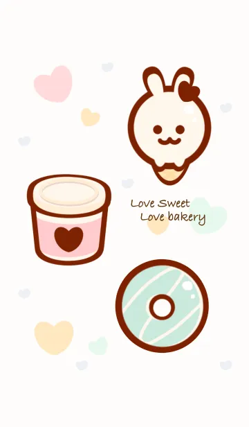 [LINE着せ替え] I love sweet bakery 2の画像1