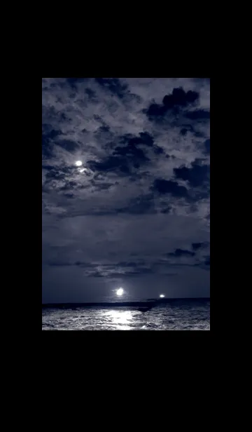 [LINE着せ替え] 夜の月 月の海 #DlM_1。の画像1