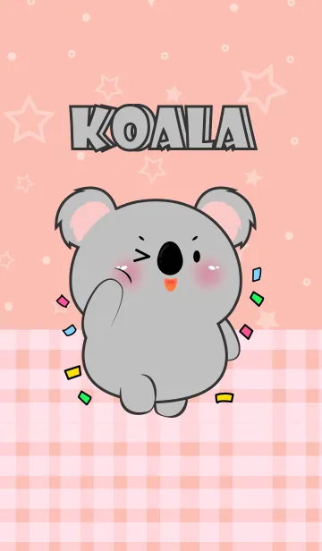 [LINE着せ替え] I Love U Cute Koala Theme (JP)の画像1