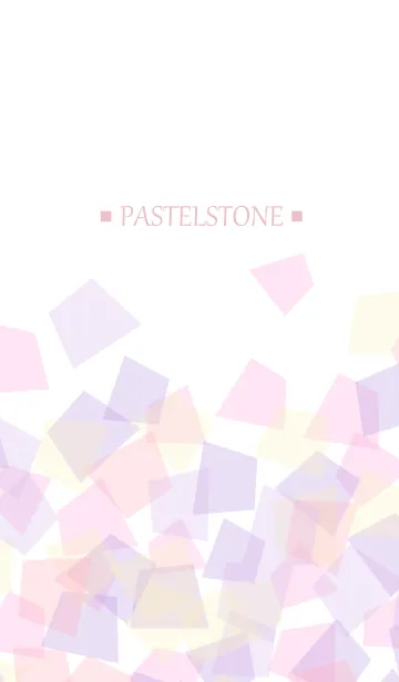 [LINE着せ替え] Pastel Stone4の画像1