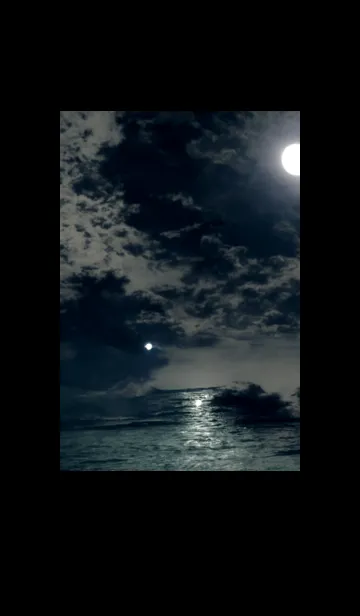 [LINE着せ替え] 夜の月 月の海 #DlM_29。の画像1