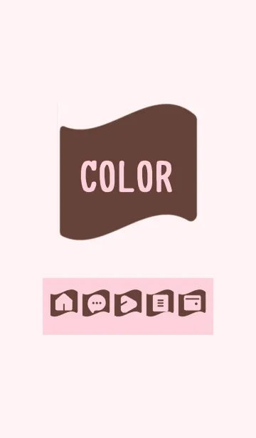 [LINE着せ替え] pink color P13の画像1