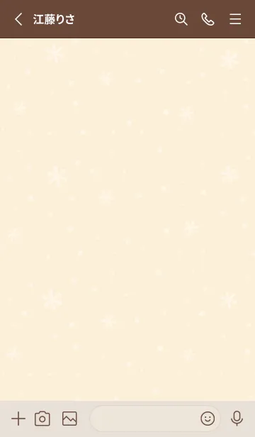 [LINE着せ替え] クリスマス3<イエロー>の画像2