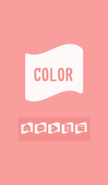 [LINE着せ替え] red color P11の画像1