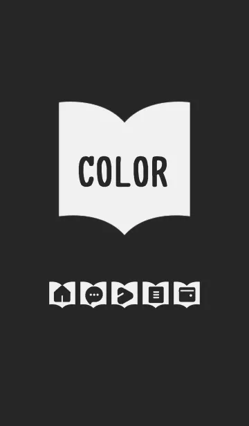 [LINE着せ替え] bw color Q12の画像1