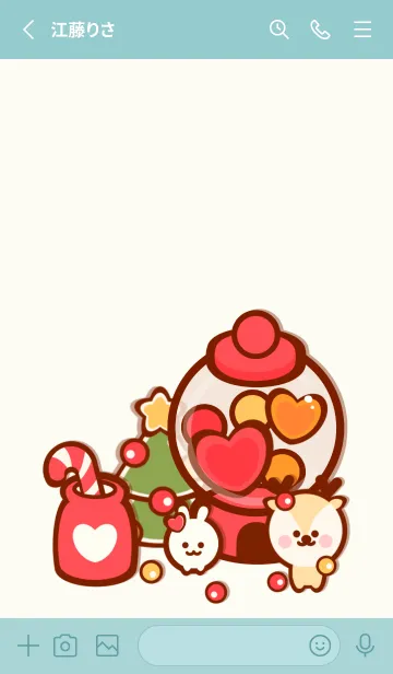 [LINE着せ替え] Sweet candy shop 2の画像2