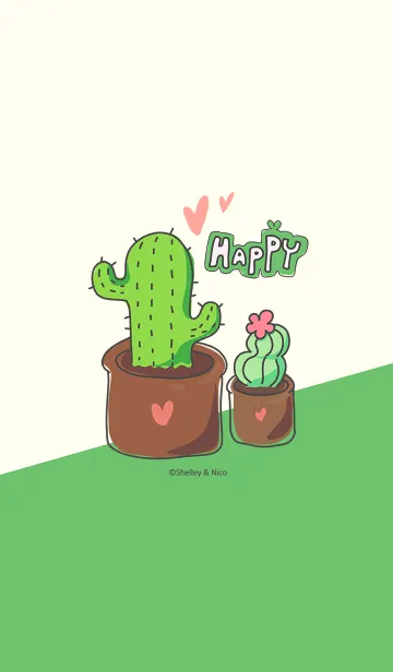 [LINE着せ替え] Succulent J-Mibai (Gr1)の画像1