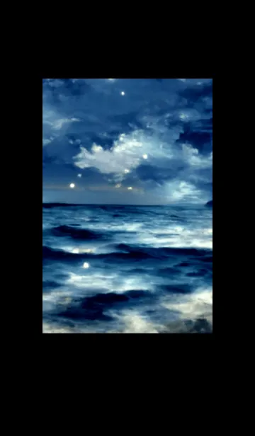 [LINE着せ替え] 夜の月 月の海 #DlN_5。の画像1