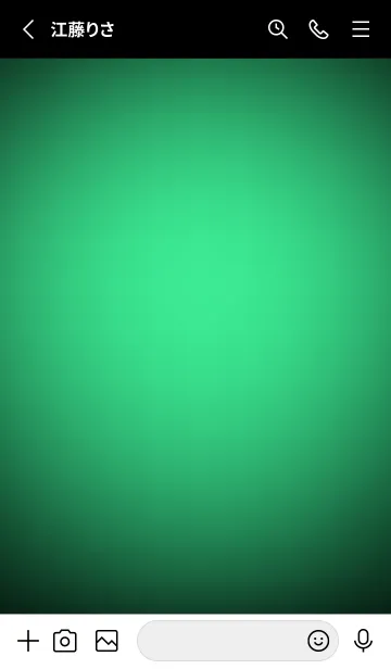 [LINE着せ替え] Seafoam Green Light Theme V3 (JP)の画像2