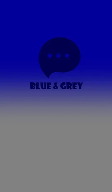 [LINE着せ替え] Blue & Grey V4 (JP)の画像1