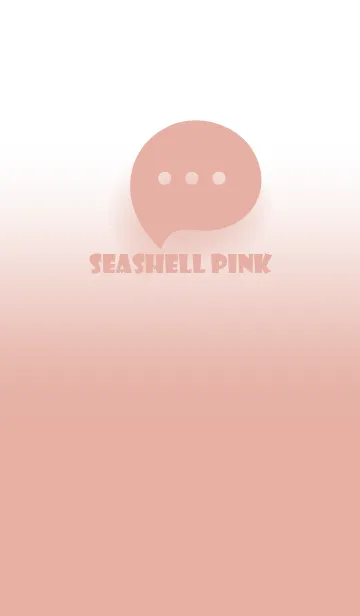 [LINE着せ替え] Seashell Pink & White Theme V.3 (JP)の画像1