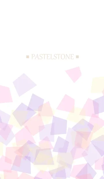 [LINE着せ替え] Pastel Stone 5の画像1